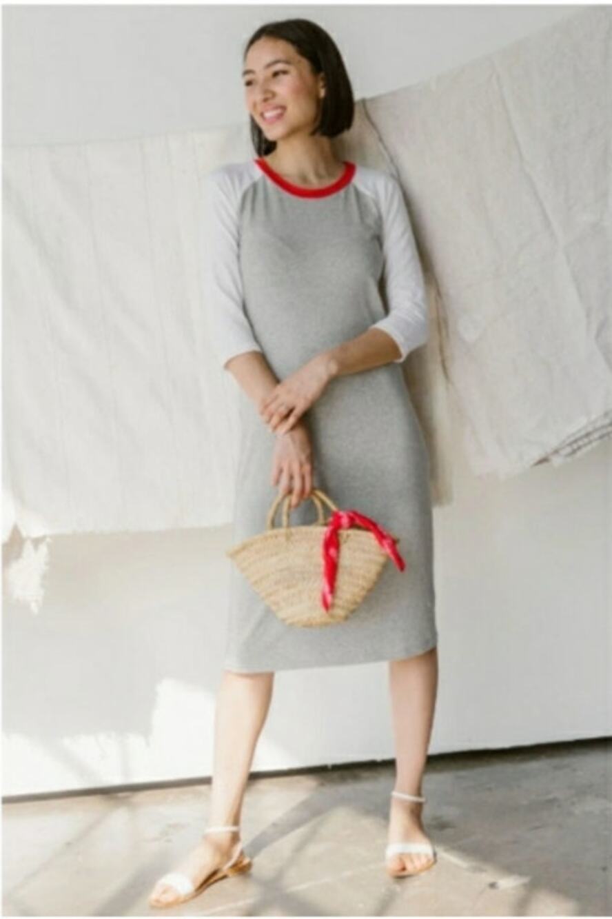 Sonnet James 'Piper Ringer' Raglan Play Dress (XL)